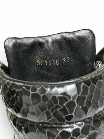 Balenciaga Cracked Leather High-Tops