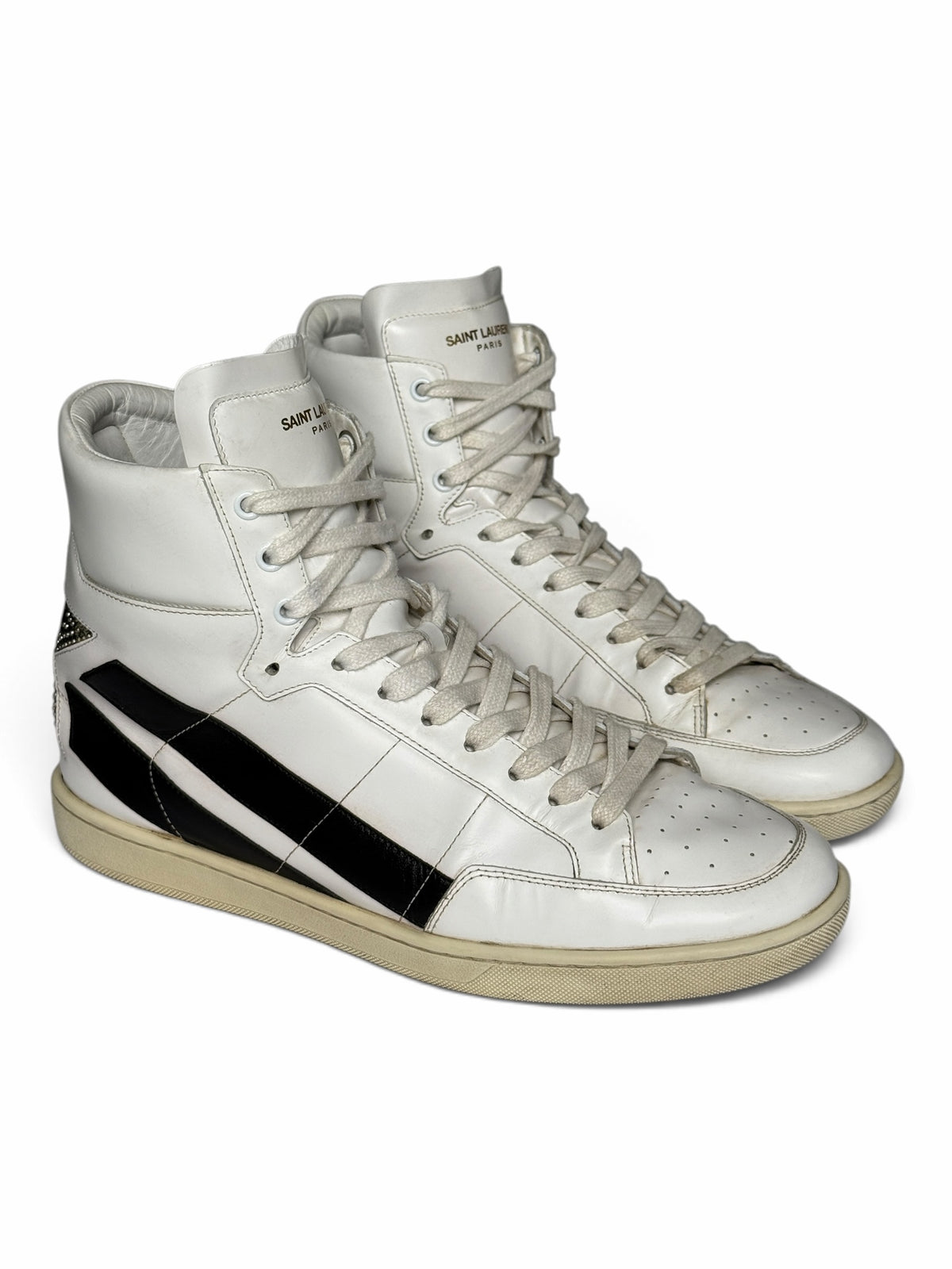 Saint Laurent FW2016 SL/36H Studded High-Tops