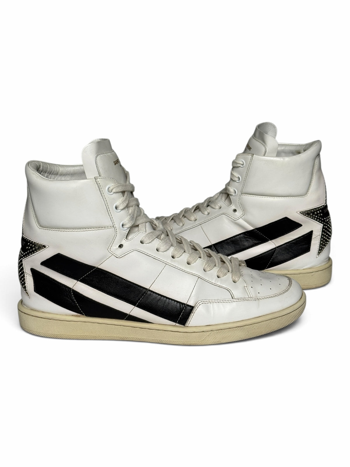Saint Laurent FW2016 SL/36H Studded High-Tops