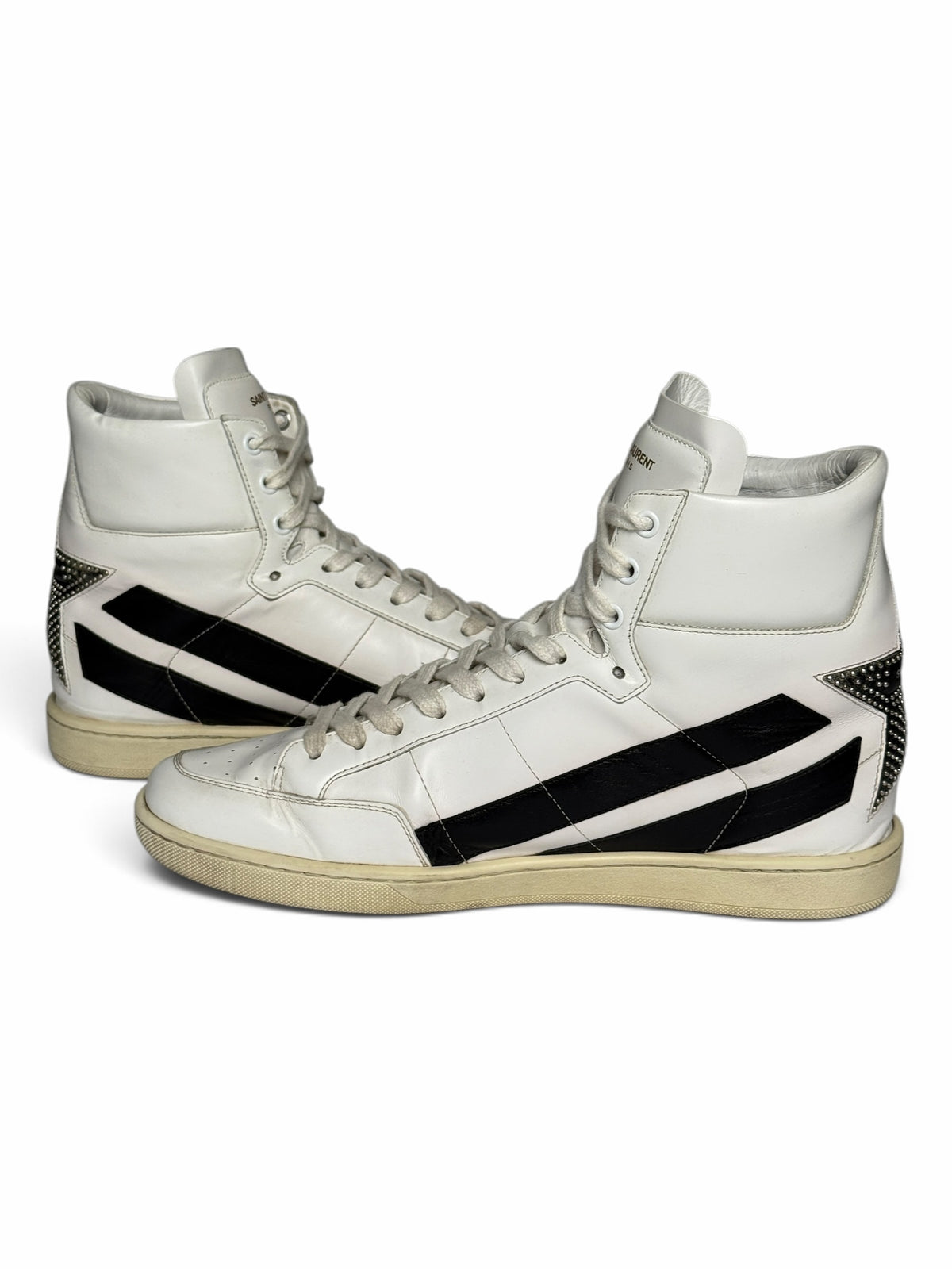Saint Laurent FW2016 SL/36H Studded High-Tops