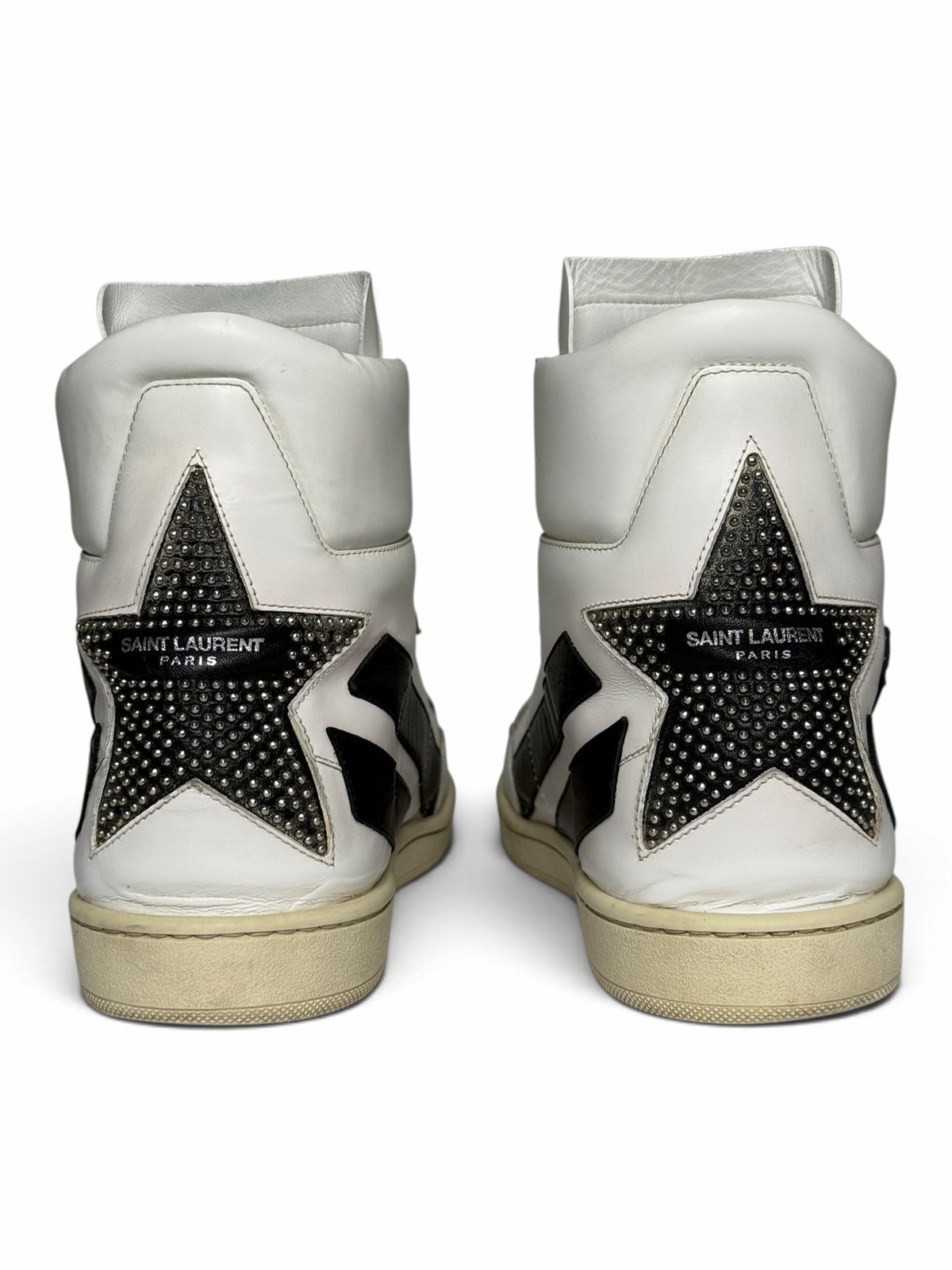 Saint Laurent FW2016 SL/36H Studded High-Tops