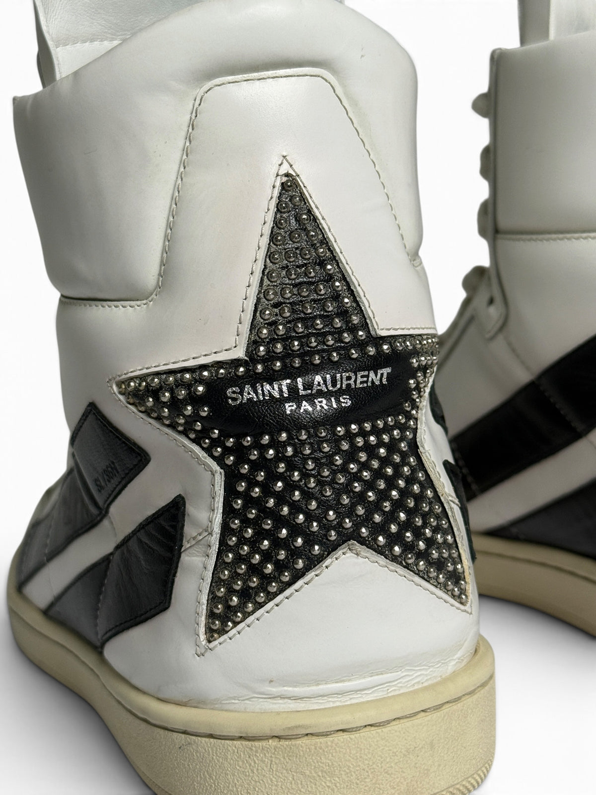 Saint Laurent FW2016 SL/36H Studded High-Tops