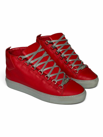 Balenciaga Arena High Red/Grey