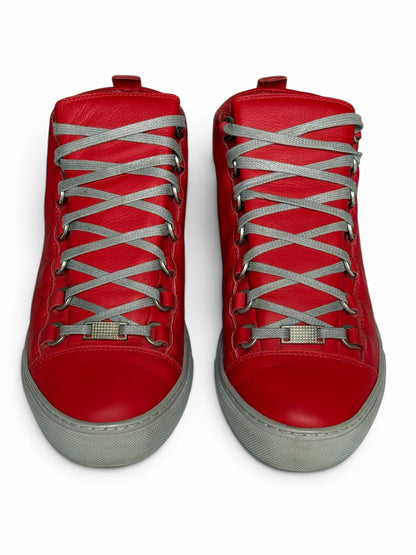 Balenciaga Arena High Red/Grey