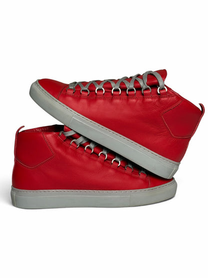 Balenciaga Arena High Red/Grey