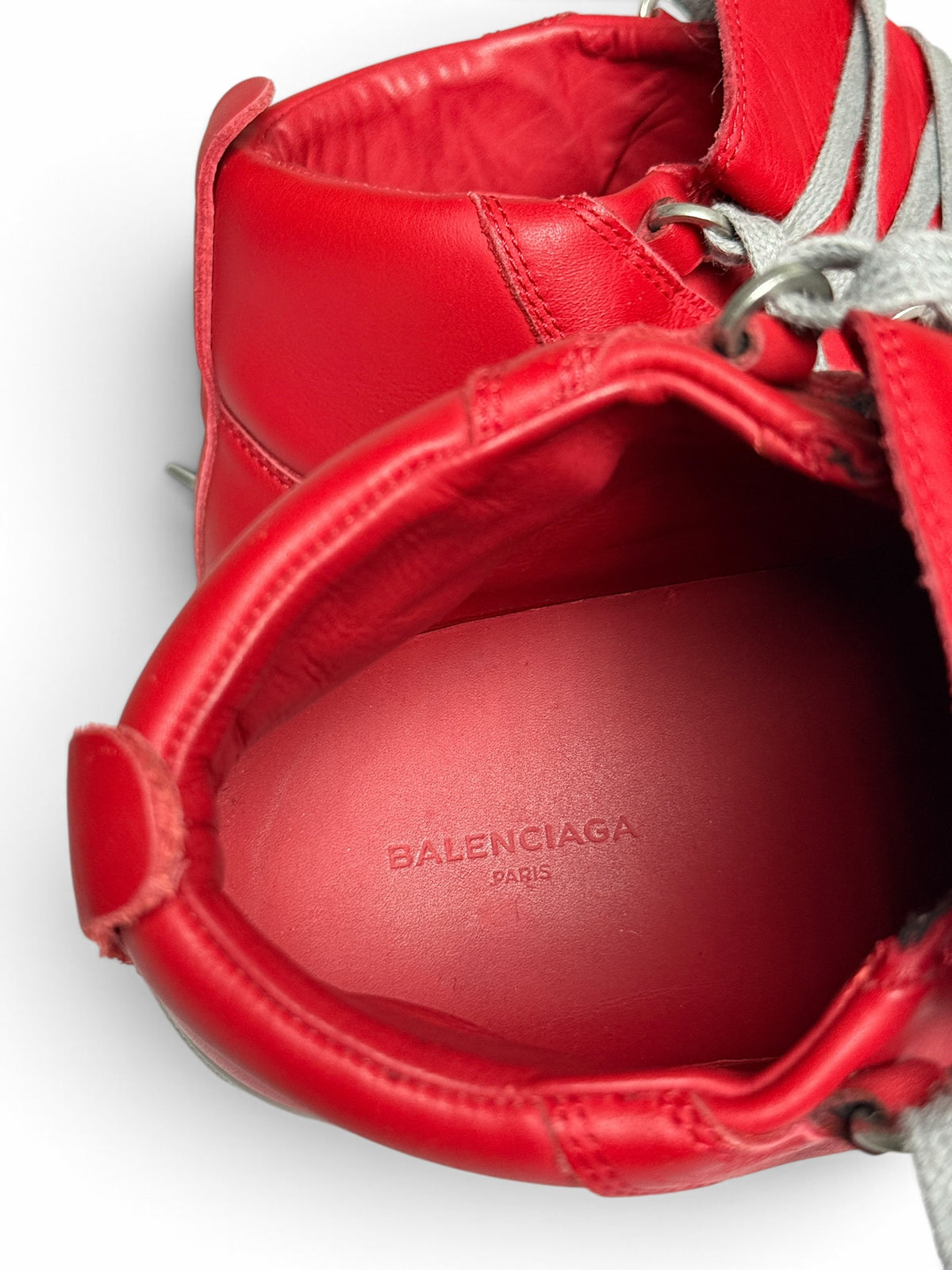Balenciaga Arena High Red/Grey