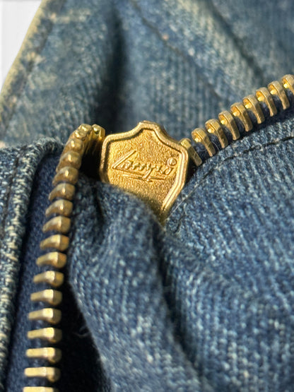 Prada Canapa Denim Tote Bag