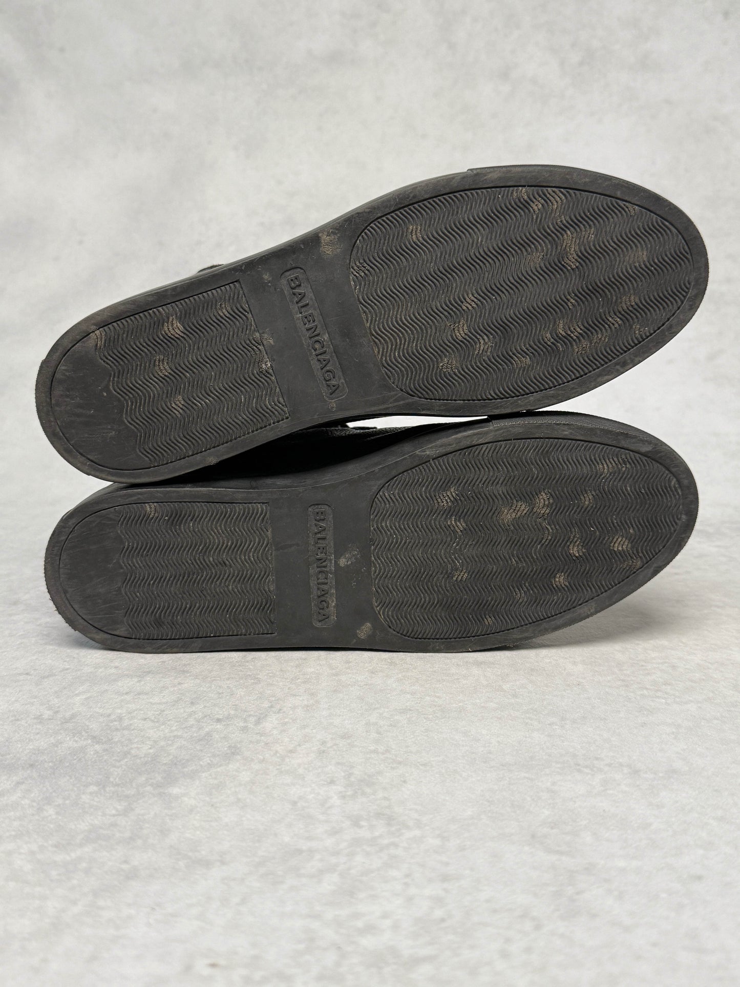 Balenciaga Arena High Black Full Grain Leather (43)