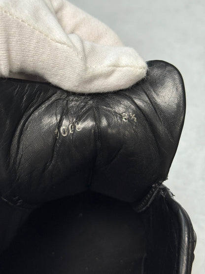 Prada Sport Vintage Trainer Black Leather (44)