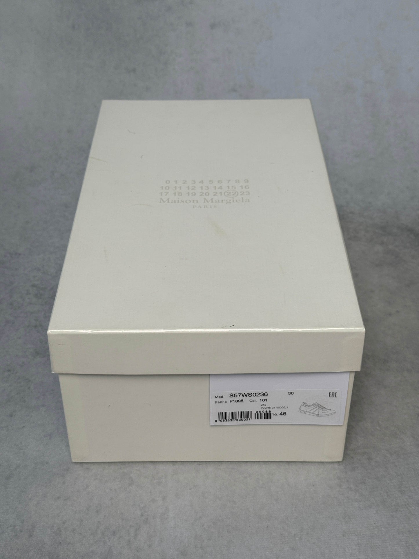 Maison Margiela Replica Low Classic White/Grey (46)