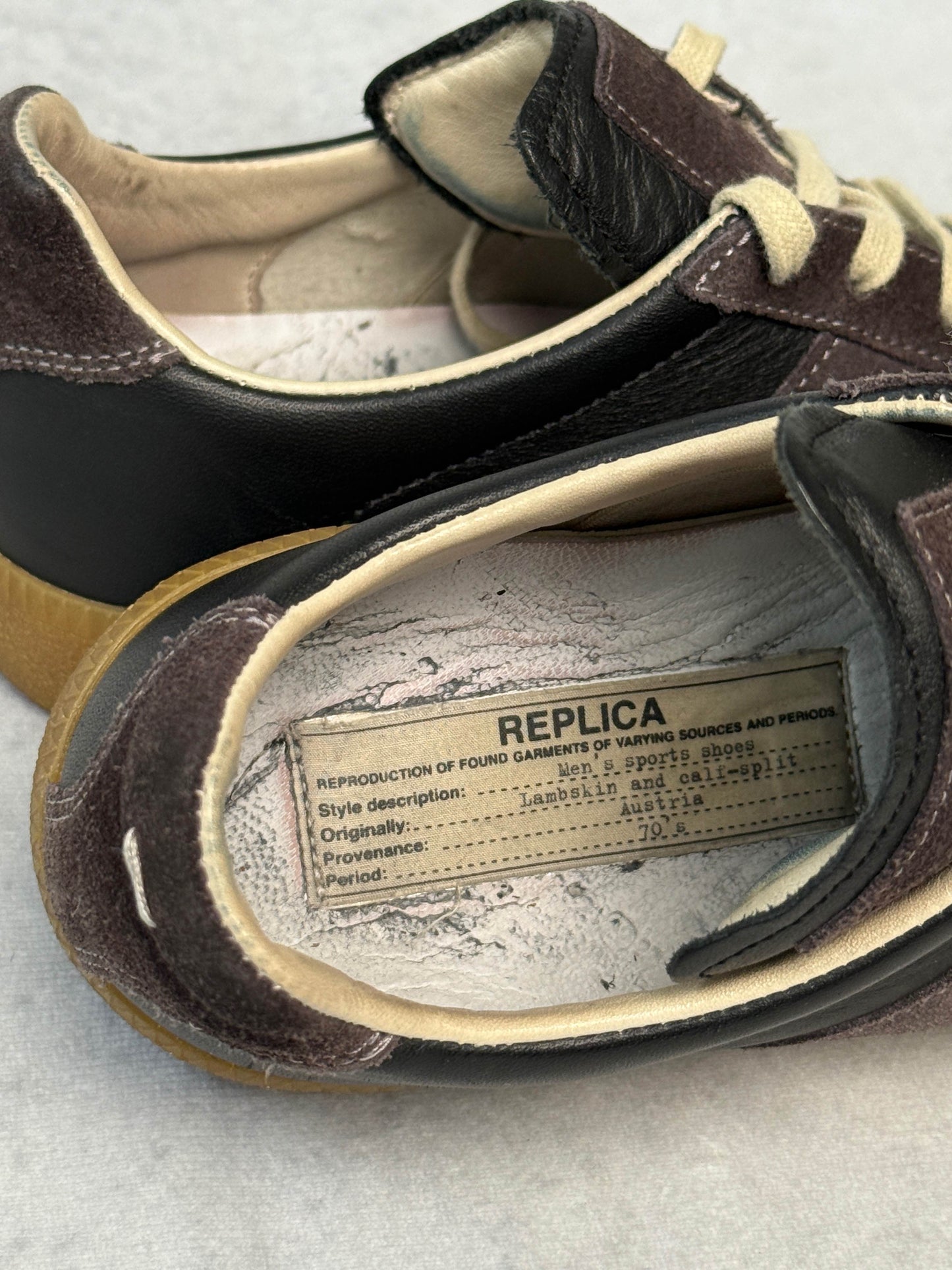 Maison Martin Margiela Replica Low Black/Brown (38.5)