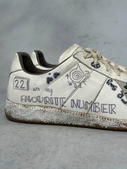 Maison Margiela Replica Low 'Vintage Graffiti' (40)