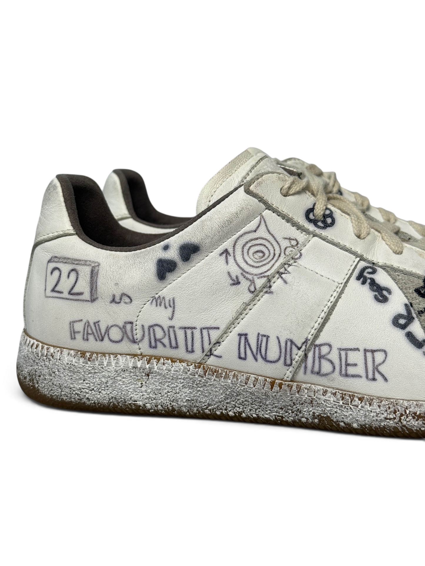 Maison Margiela GATs 'Vintage Graffiti' (40)