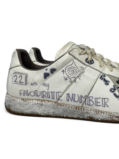 Maison Margiela GATs 'Vintage Graffiti' (40)