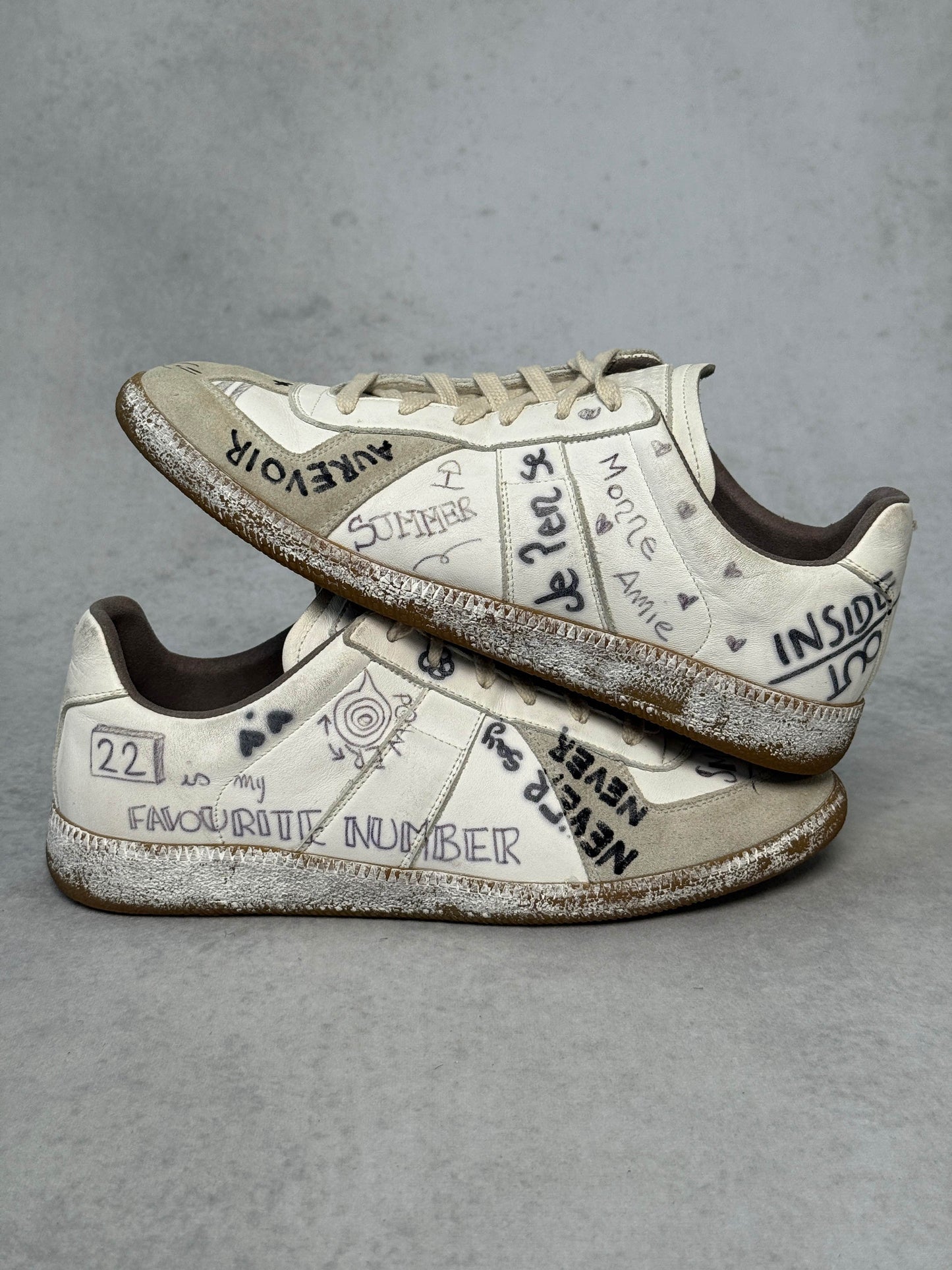 Maison Margiela Replica Low 'Vintage Graffiti' (40)