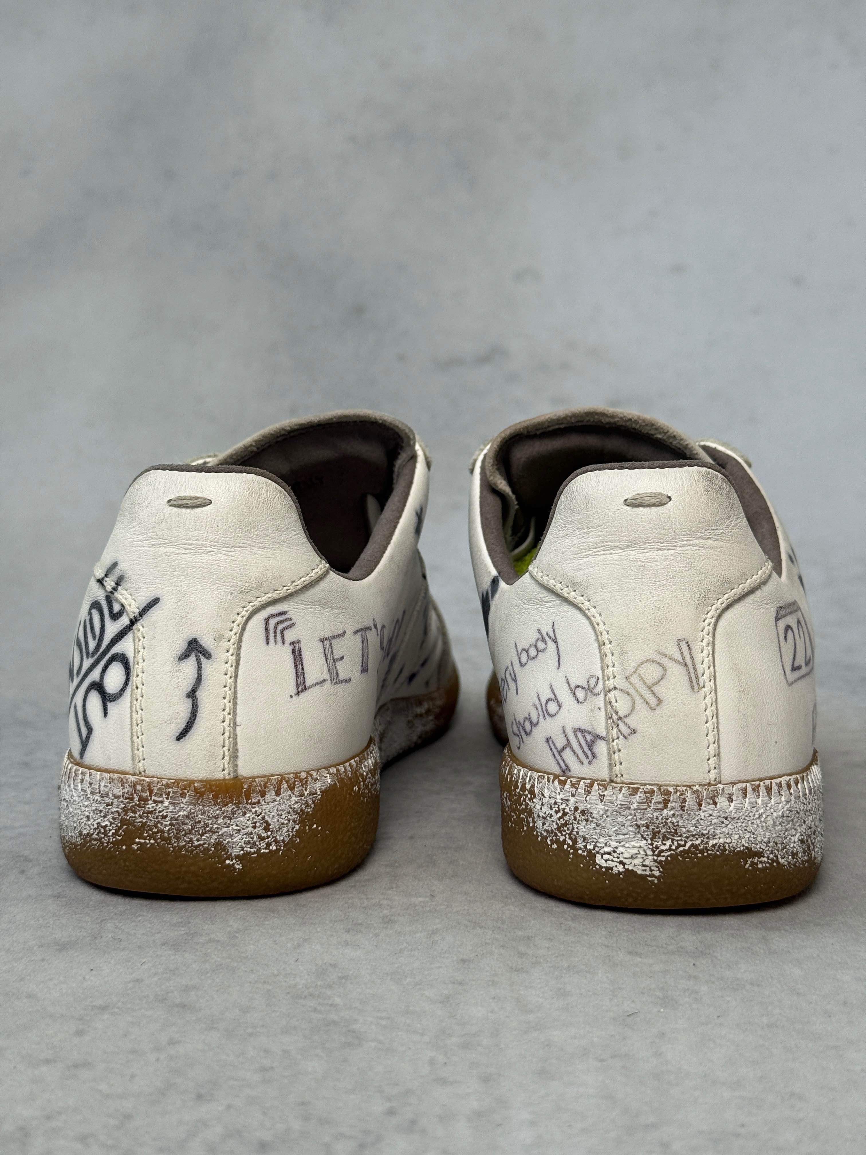 Maison Margiela Replica Low 'Vintage Graffiti' (40) – eurogalleria