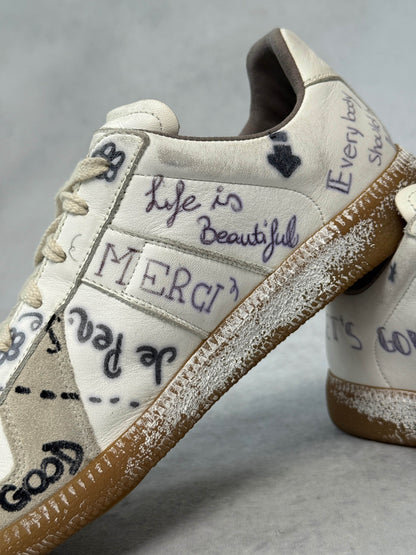 Maison Margiela Replica Low 'Vintage Graffiti' (40)
