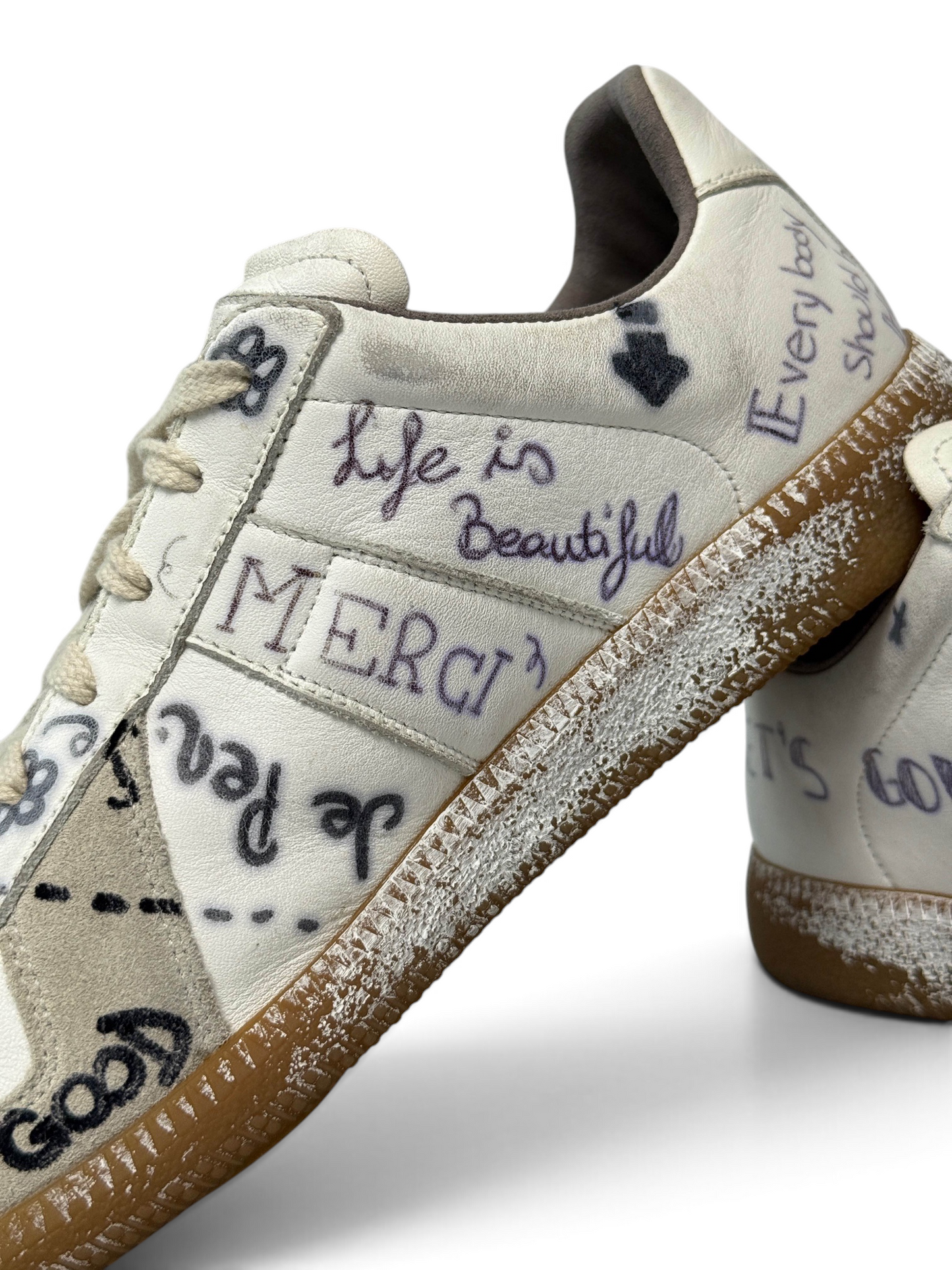 Maison Margiela GATs 'Vintage Graffiti' (40)