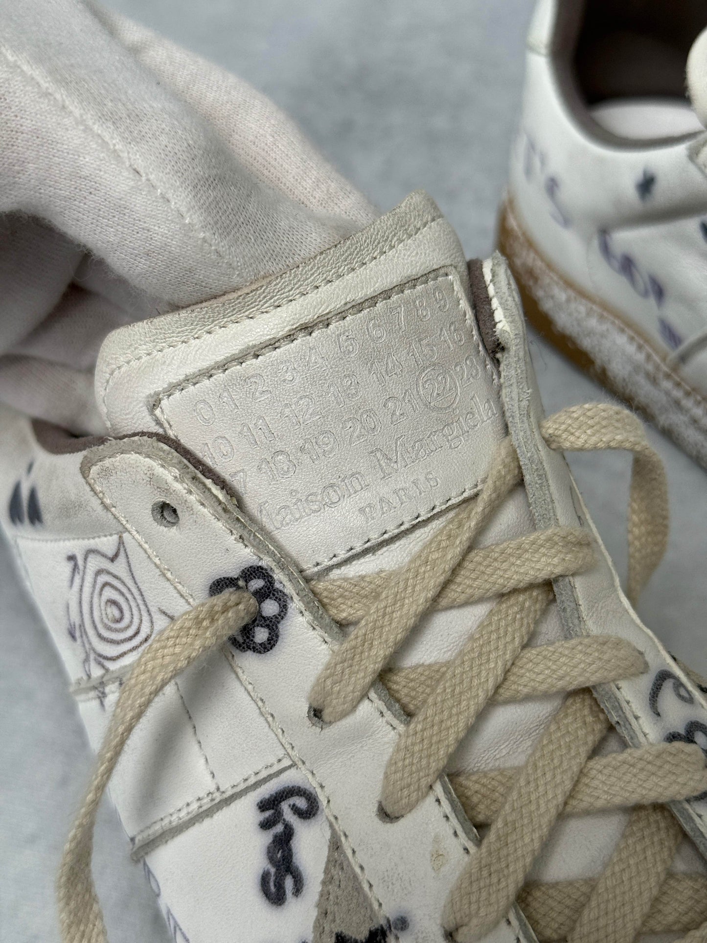 Maison Margiela Replica Low 'Vintage Graffiti' (40)