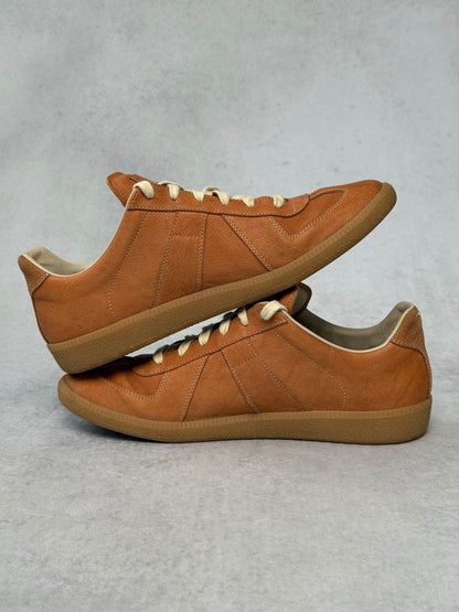Maison Margiela Replica Low Grained Leather Caramel (43)