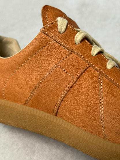 Maison Margiela Replica Low Grained Leather Caramel (43)