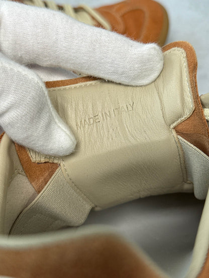 Maison Margiela Replica Low Grained Leather Caramel (43)