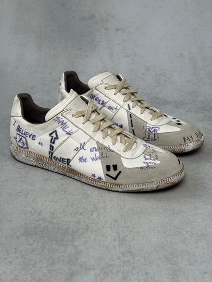 Maison Margiela Replica Low 'Vintage Graffiti' (44)