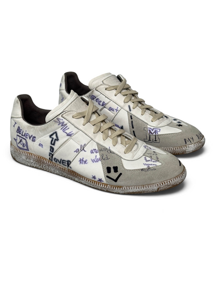 Maison Margiela GATs 'Vintage Graffiti' (44)