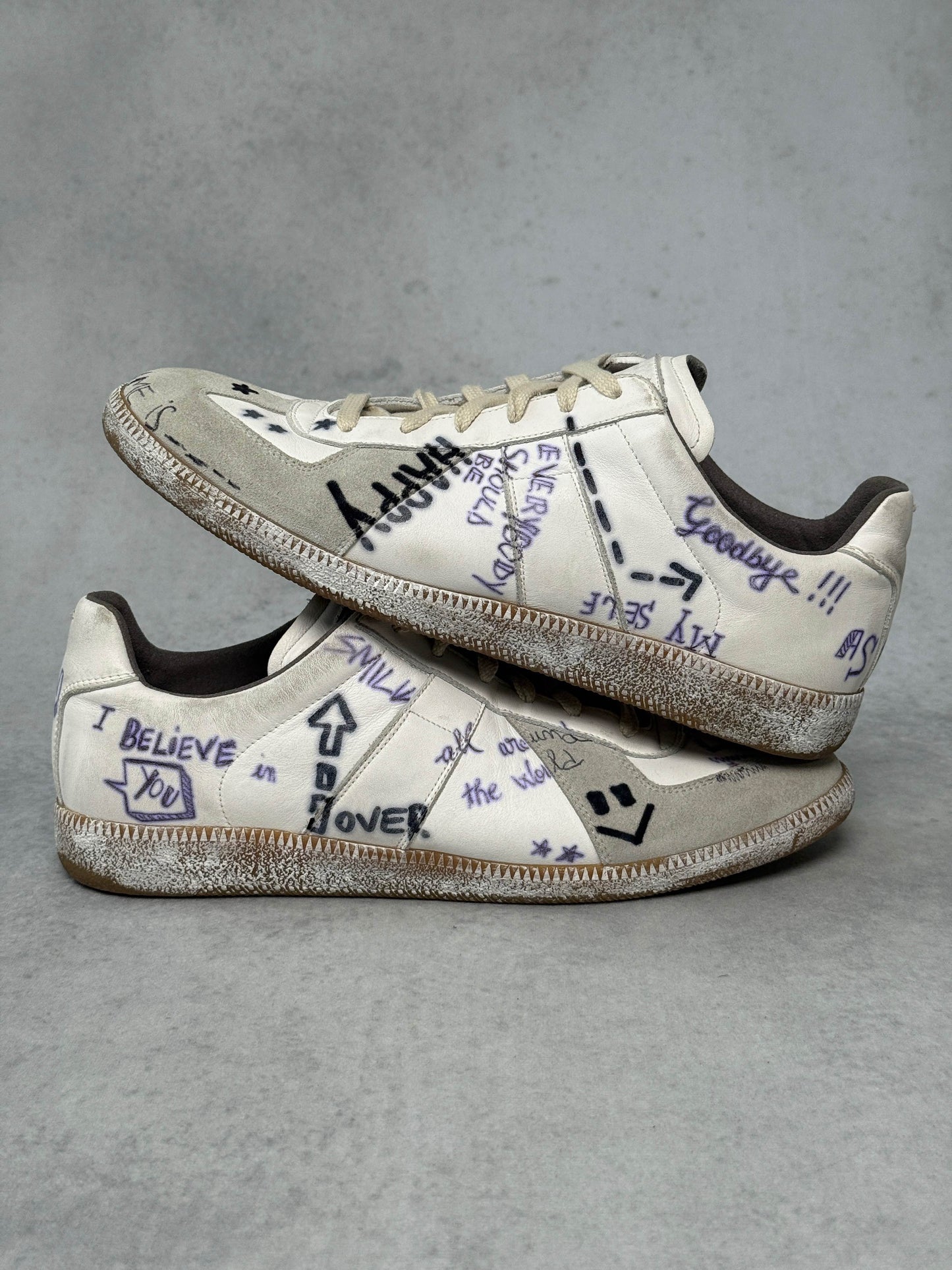 Maison Margiela Replica Low 'Vintage Graffiti' (44)