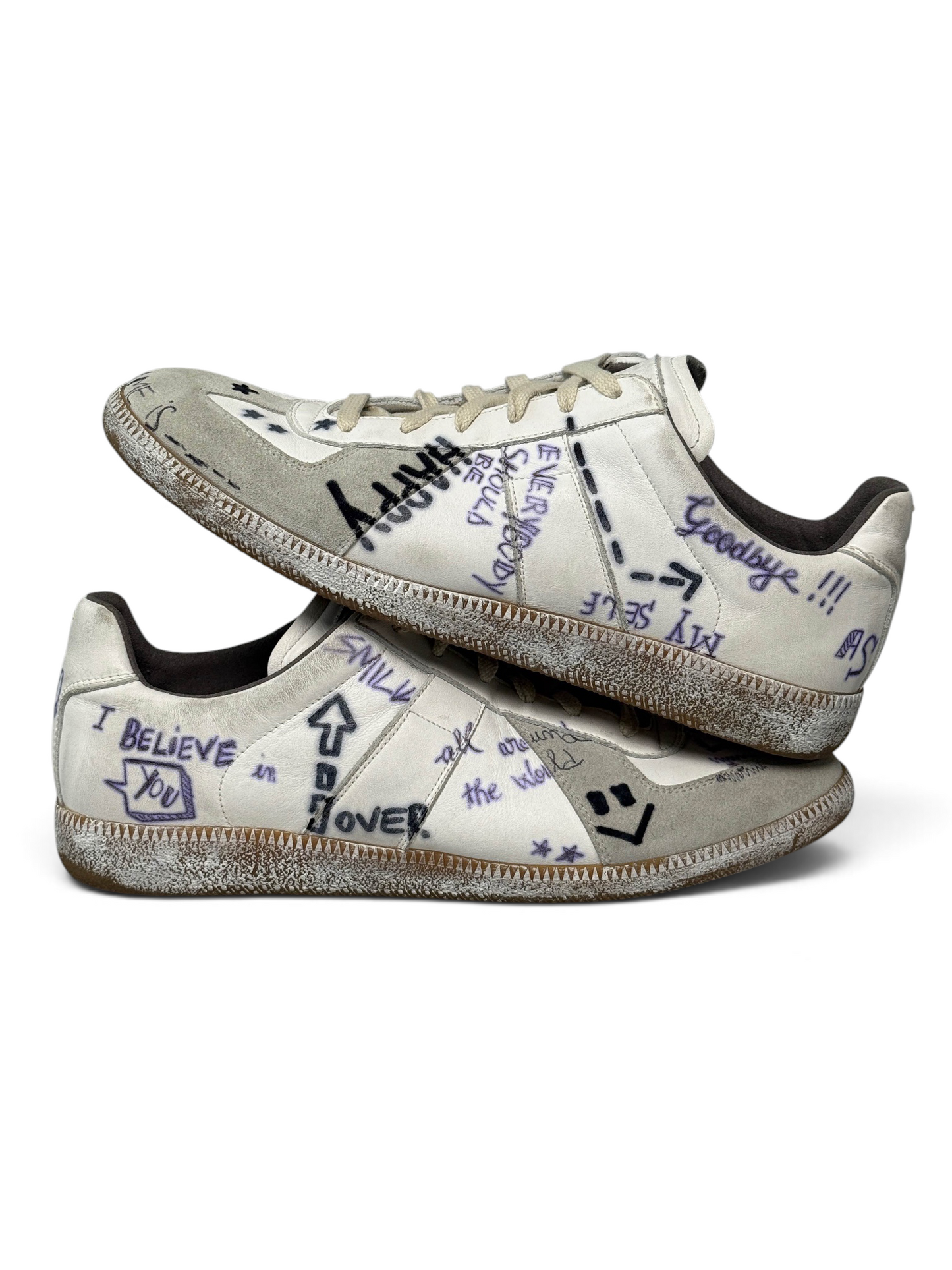 Maison Margiela GATs 'Vintage Graffiti' (44)