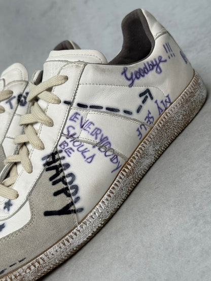 Maison Margiela Replica Low 'Vintage Graffiti' (44)