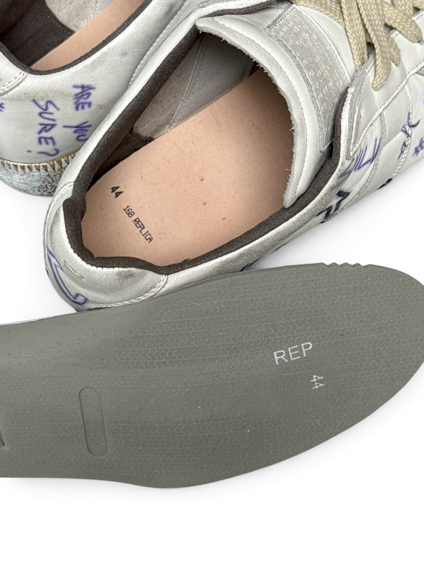 Maison Margiela GATs 'Vintage Graffiti' (44)