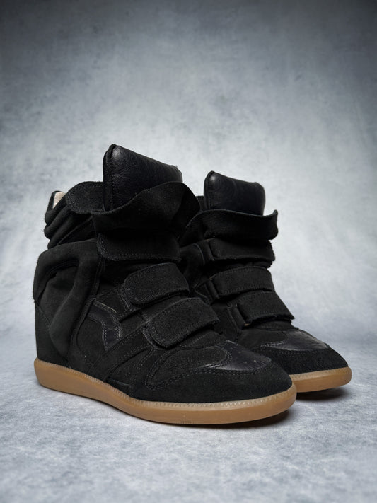 Isabel Marant Bekett Wedge Sneaker Black (37)
