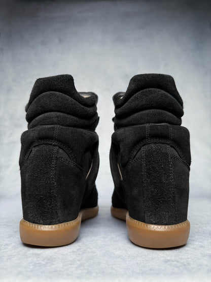 Isabel Marant Bekett Wedge Sneaker Black (37)