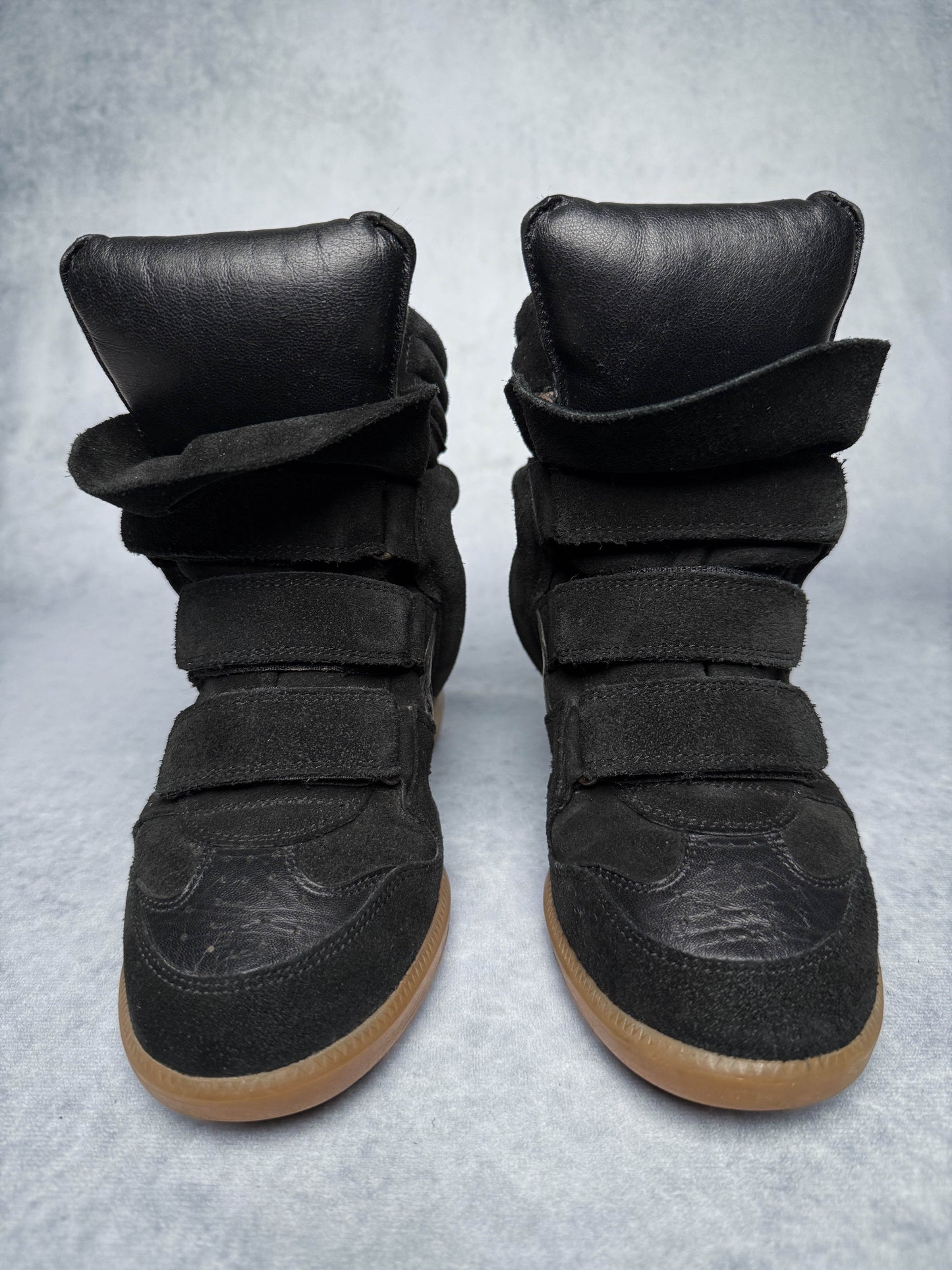 Isabel Marant Bekett Wedge Sneaker Black (37)