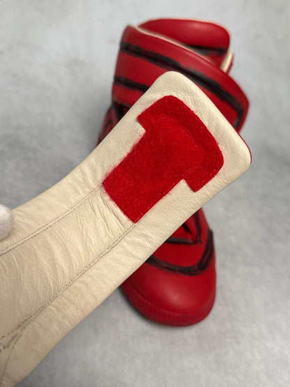 Maison Margiela Future High Red/Black Outline (43)
