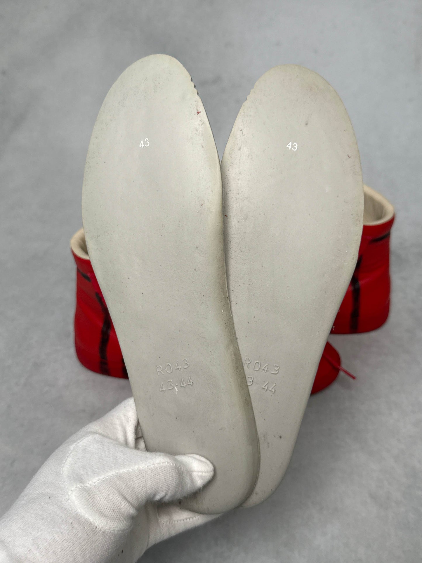 Maison Margiela Future High Red/Black Outline (43)