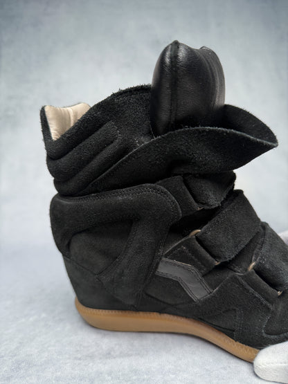 Isabel Marant Bekett Wedge Sneaker Black (37)
