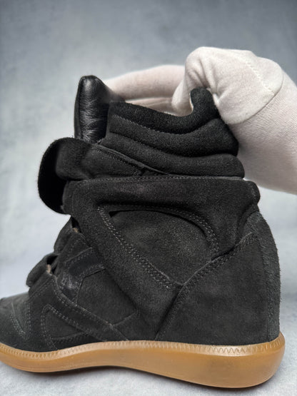 Isabel Marant Bekett Wedge Sneaker Black (37)