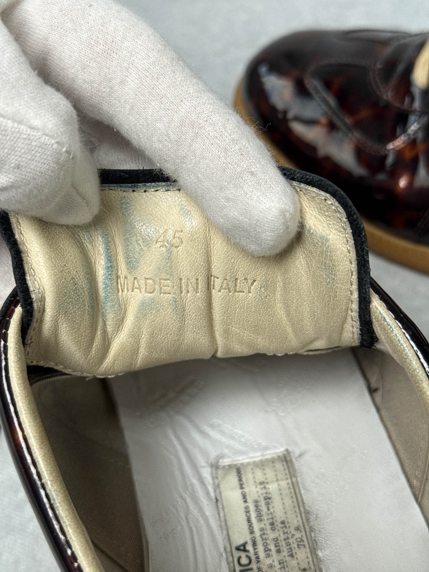 Maison Martin Margiela Replica Tortoise Shell Patent Leather (45)