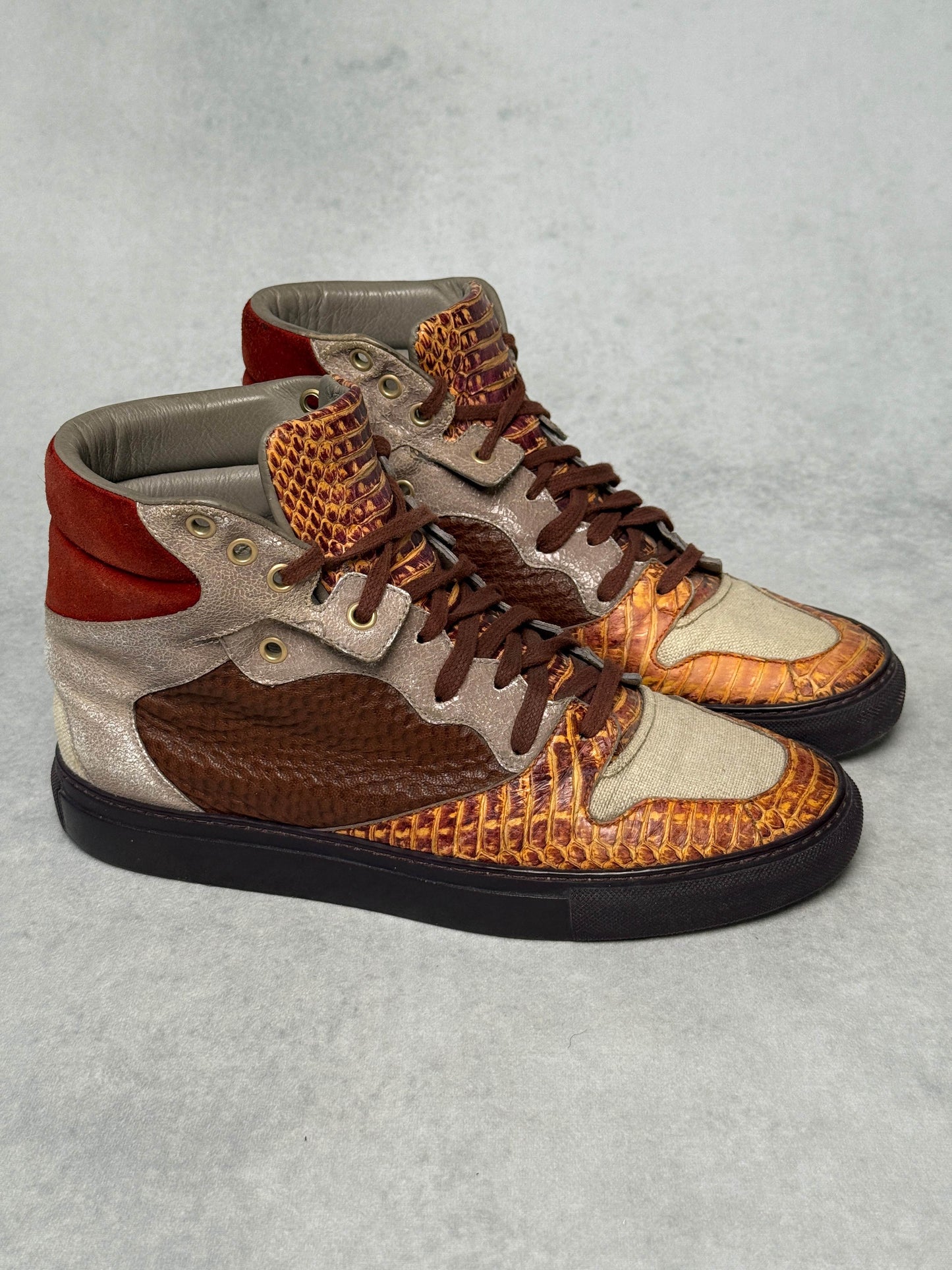 Balenciaga High-Top Python Color Mix (41.5)