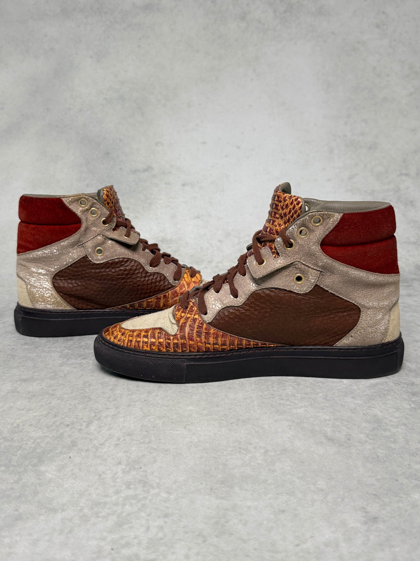 Balenciaga High-Top Python Color Mix (41.5)