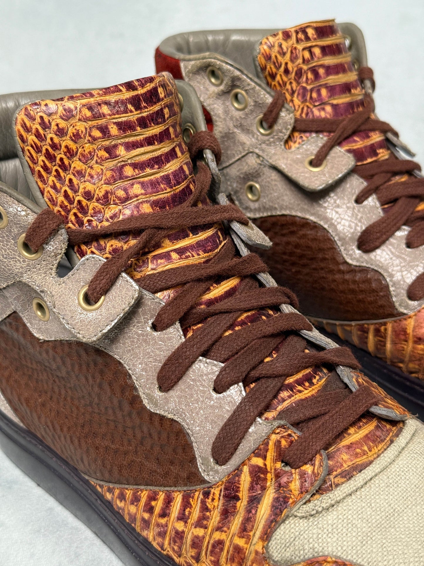 Balenciaga High-Top Python Color Mix (41.5)