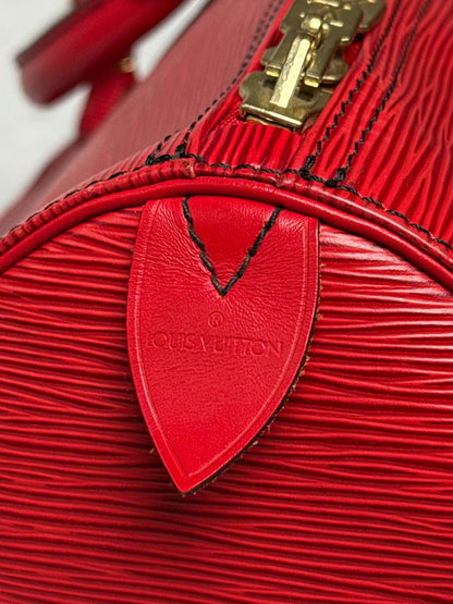 Louis Vuitton Keepall 50 Epi Leather Red 2010