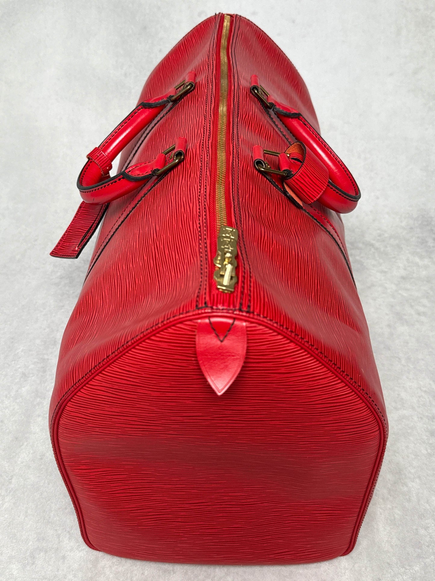 Louis Vuitton Keepall 50 Epi Leather Red 2010