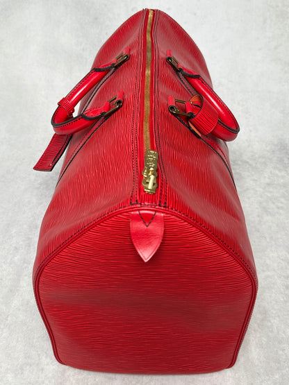 Louis Vuitton Keepall 50 Epi Leather Red 2010