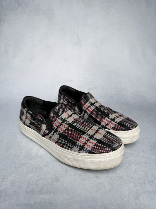 Celine Slip-On Sneaker Fabric/Leather (39.5)