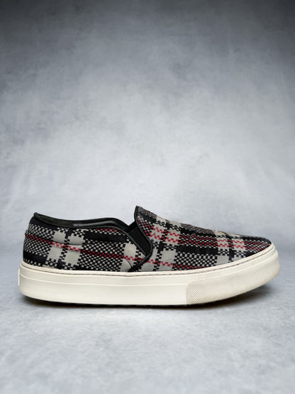 Celine Slip-On Sneaker Fabric/Leather (39.5)