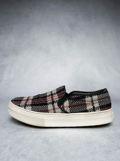 Celine Slip-On Sneaker Fabric/Leather (39.5)