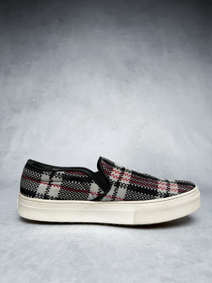 Celine Slip-On Sneaker Fabric/Leather (39.5)